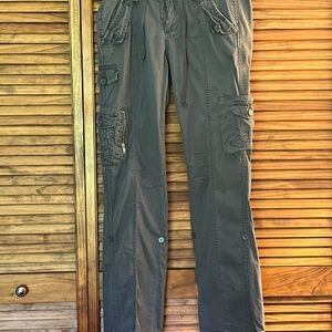 UNIONBAY Gray Straight Leg Pants
